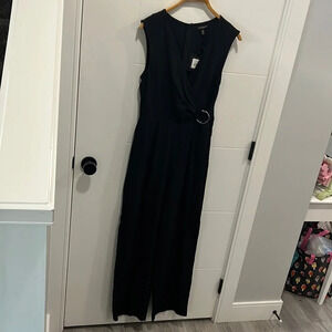 🇺🇸 Qed London  black romper NWT size small